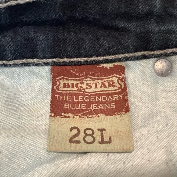 Big Star Jenae Skinny Jeans Size 28L - Picture 9 of 13